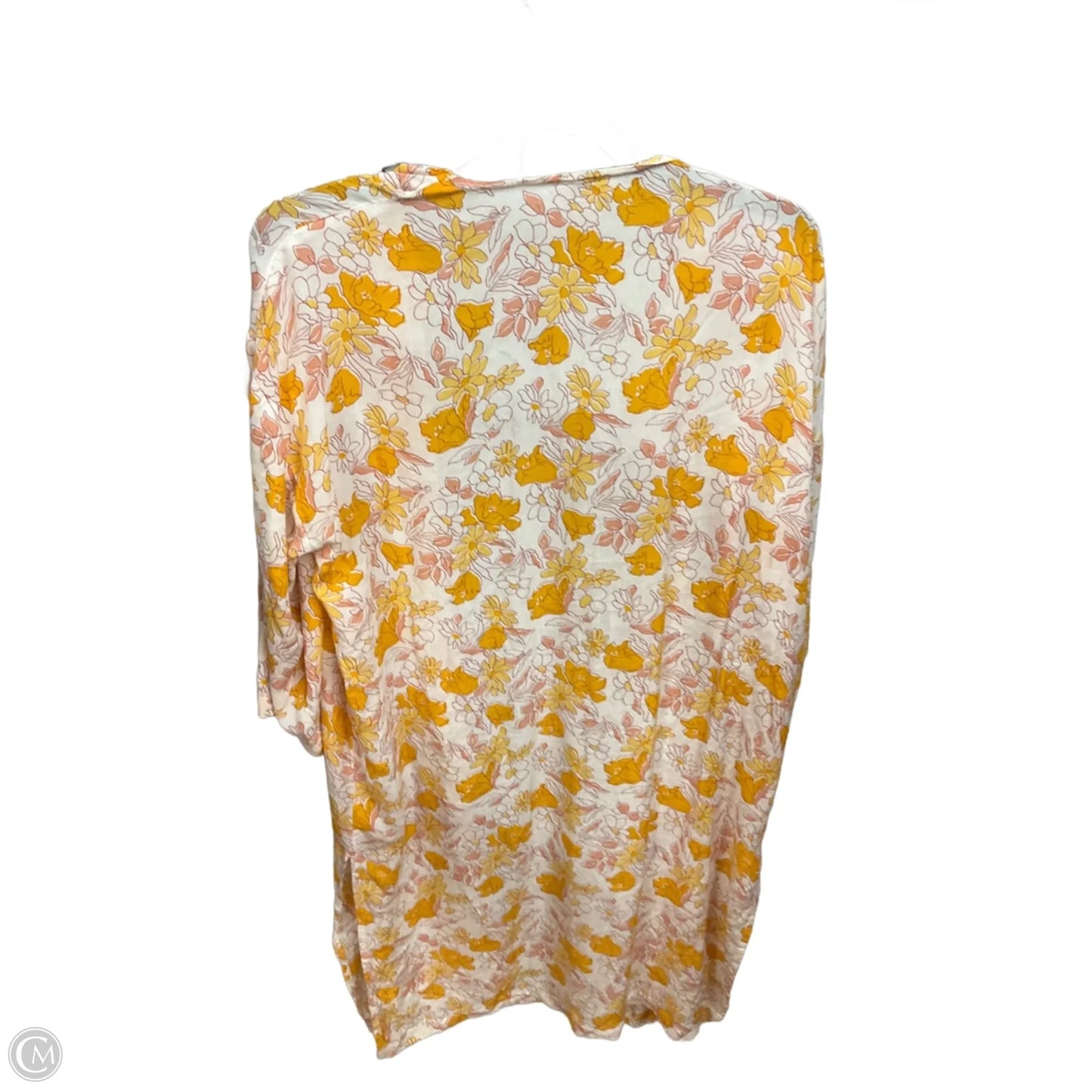 Kimono By Loft In Floral Print, Size: Xs