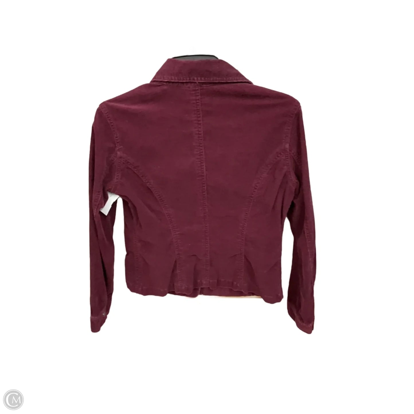 Jacket Other By Chicos In Maroon, Size: S