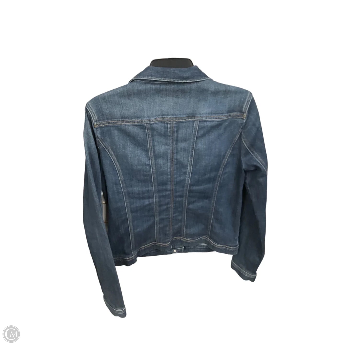 Jacket Denim By Clothes Mentor In Blue Denim, Size: M