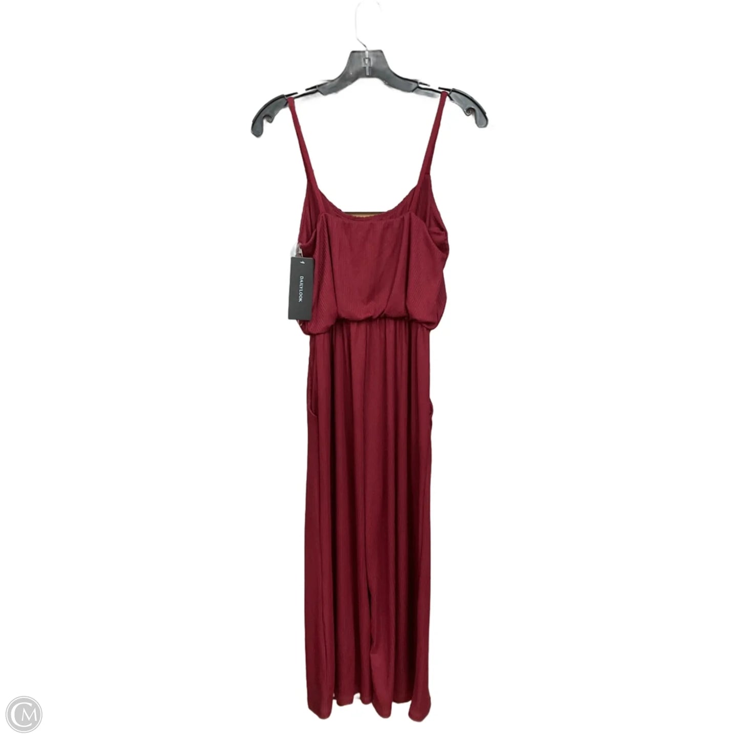Jumpsuit By Gilli In Maroon, Size: S