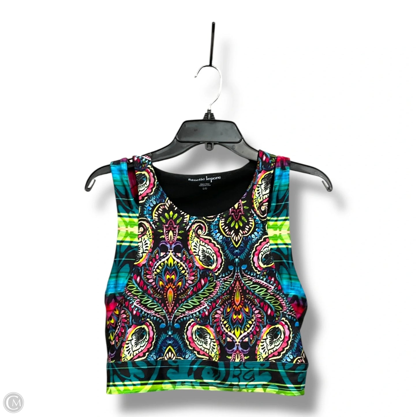 Athletic Bra By Nanette By Nanette Lepore In Multi-colored, Size: L