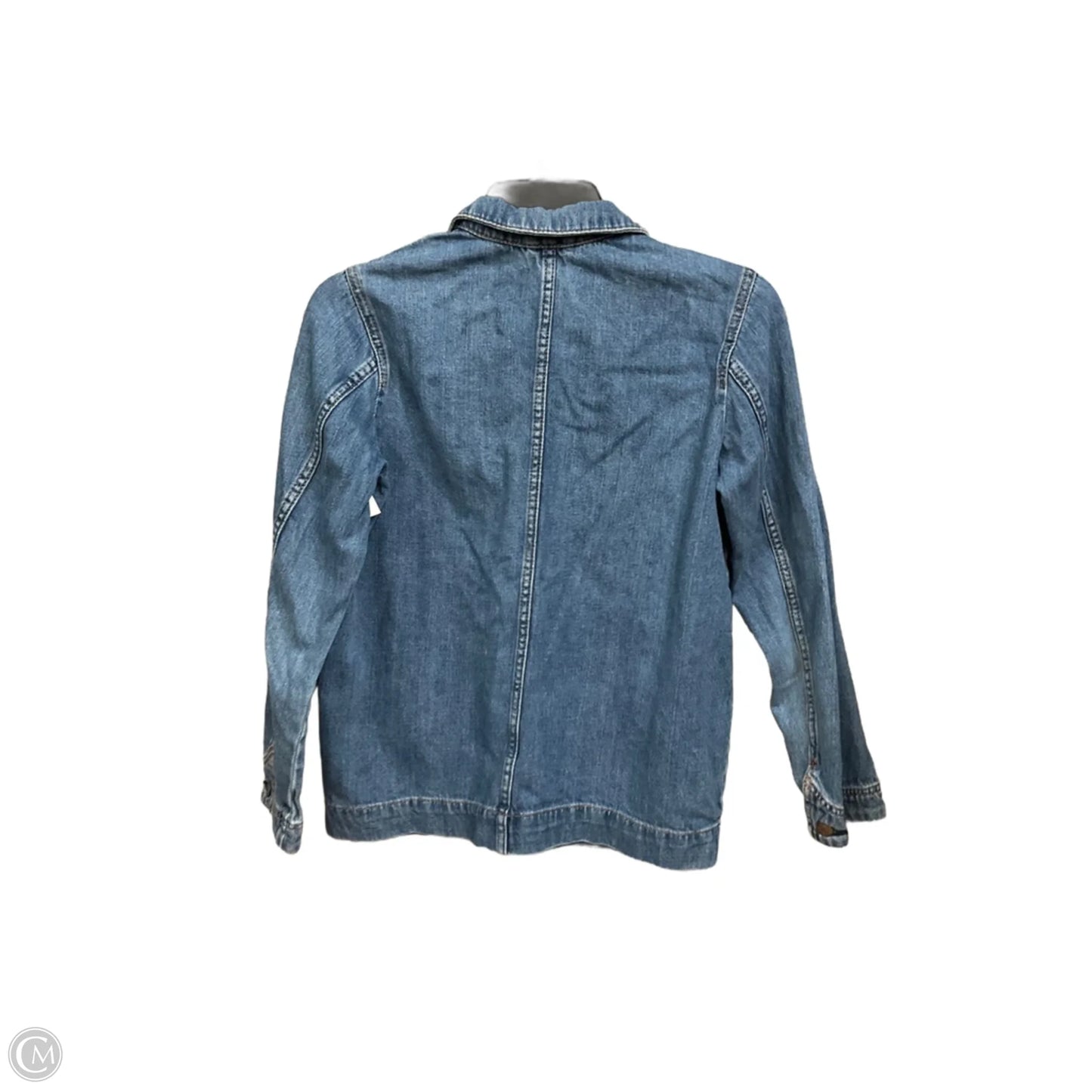 Jacket Denim By Everlane In Blue Denim, Size: Xs