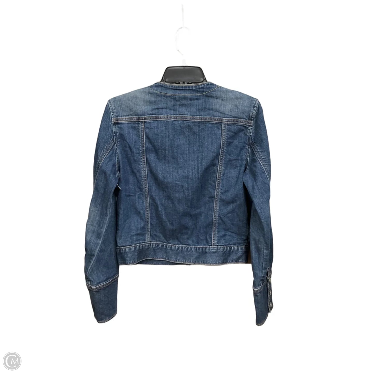 Jacket Denim By Gap In Blue Denim, Size: S
