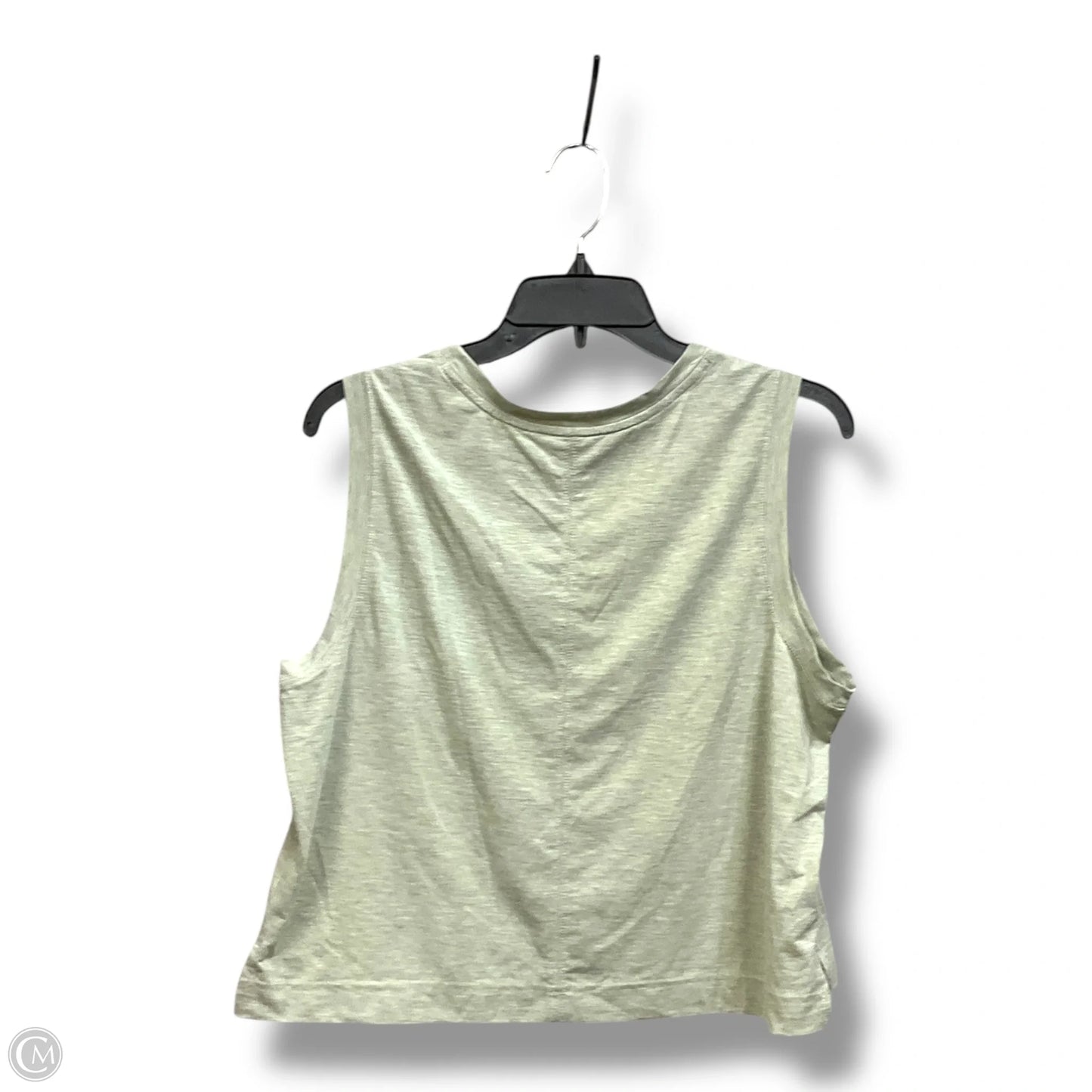 Athletic Tank Top By Cmc In Green, Size: L