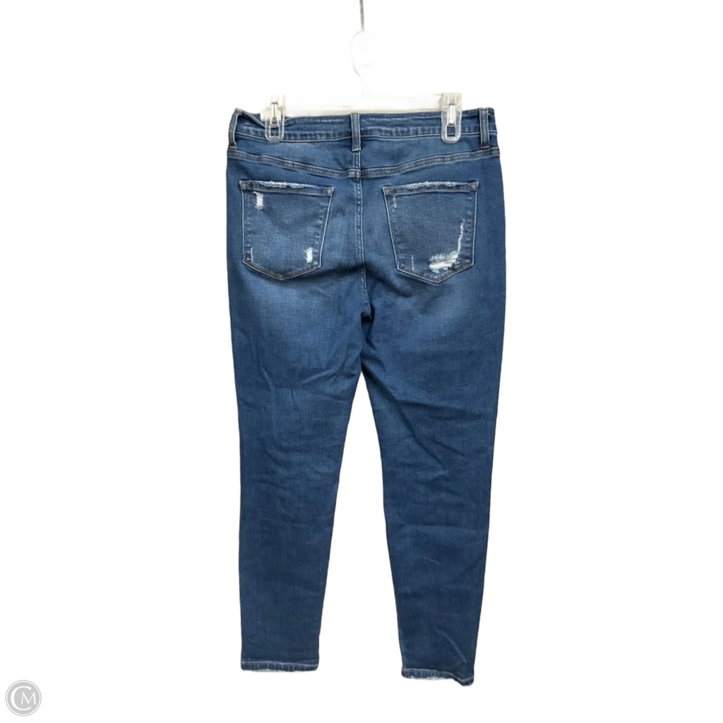 Jeans Skinny By Flying Monkey In Blue Denim, Size: 8