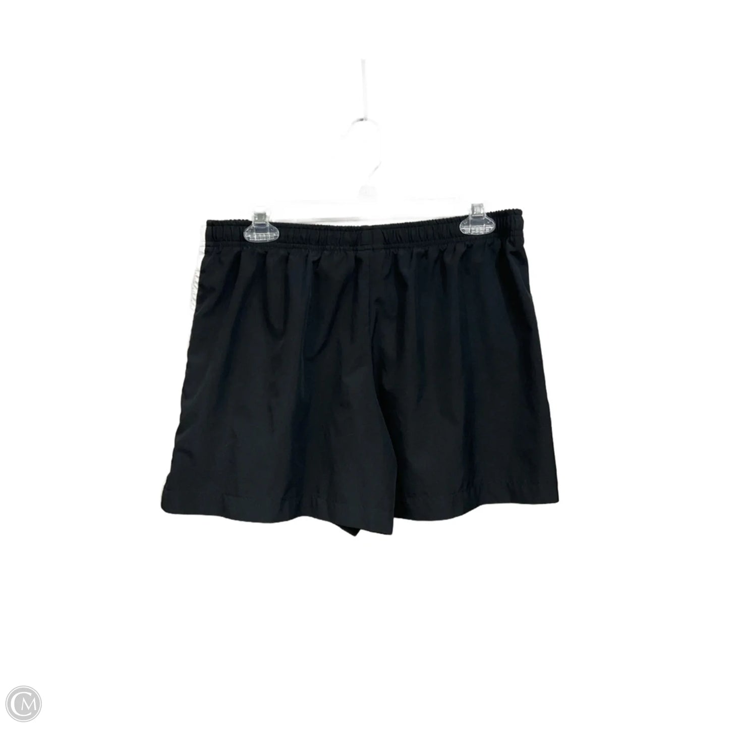 Athletic Shorts By Nike Apparel In Black & White, Size: M