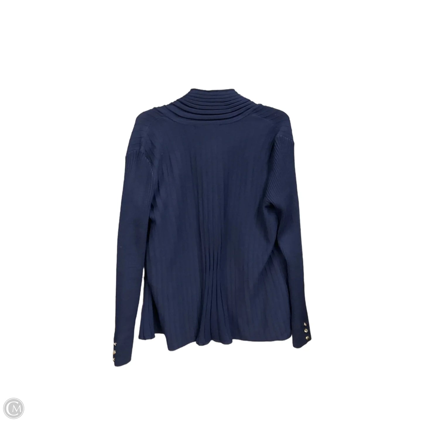 Cardigan By Clothes Mentor In Navy, Size: L