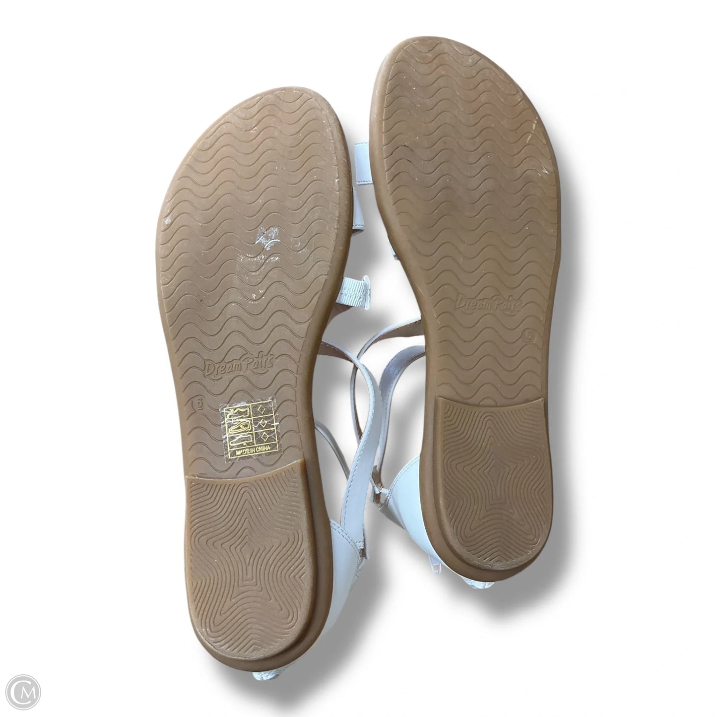 Sandals Flats By Cmc In White, Size: 6