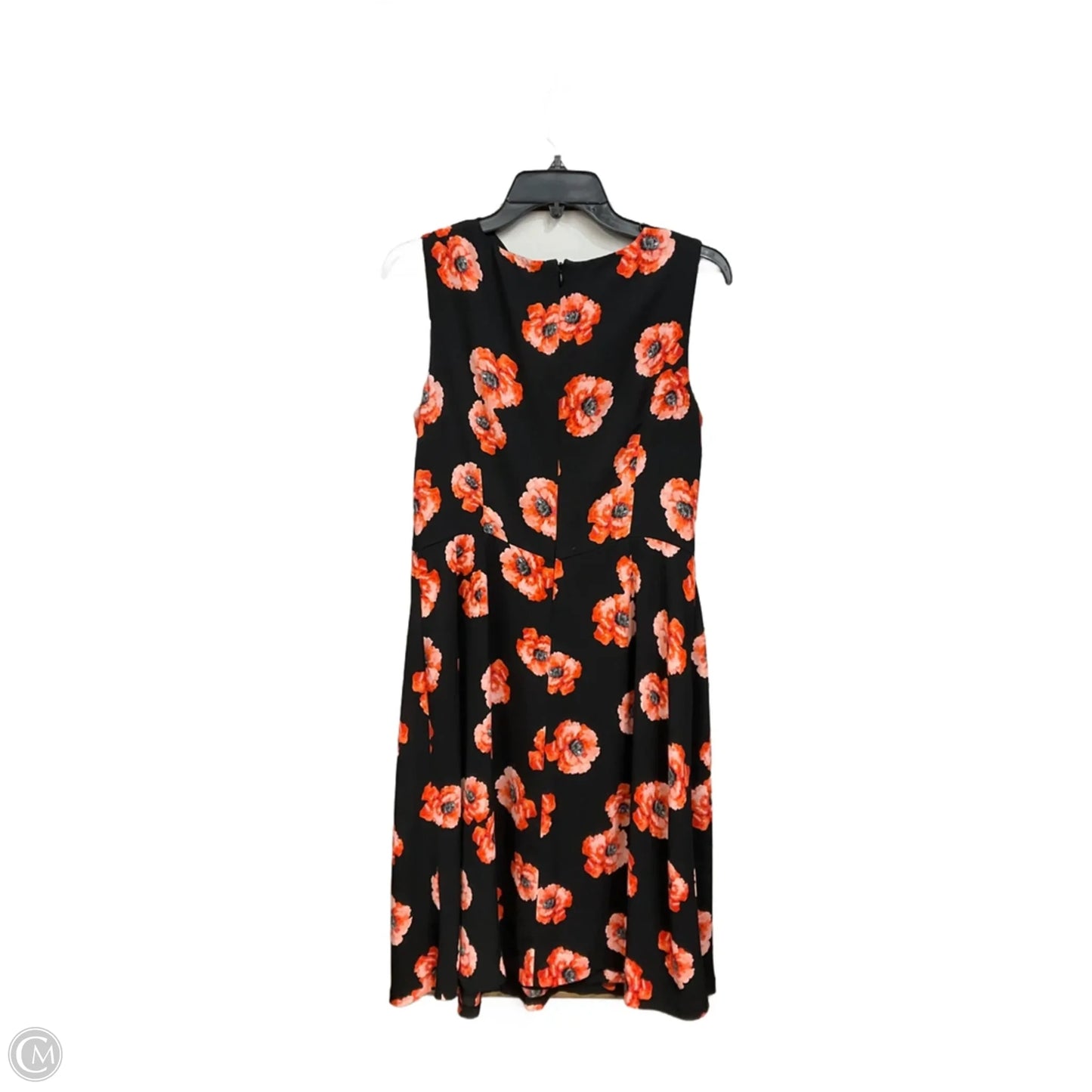 Dress Casual Midi By Talbots In Floral Print, Size: M