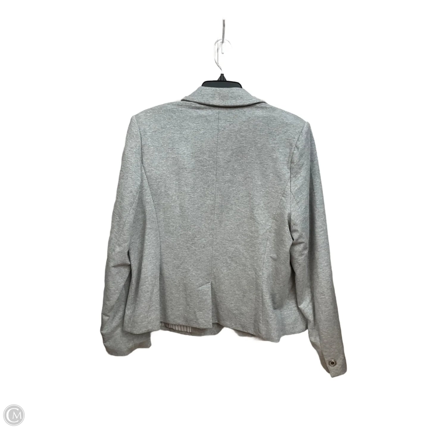 Blazer By Lane Bryant In Grey, Size: 2x