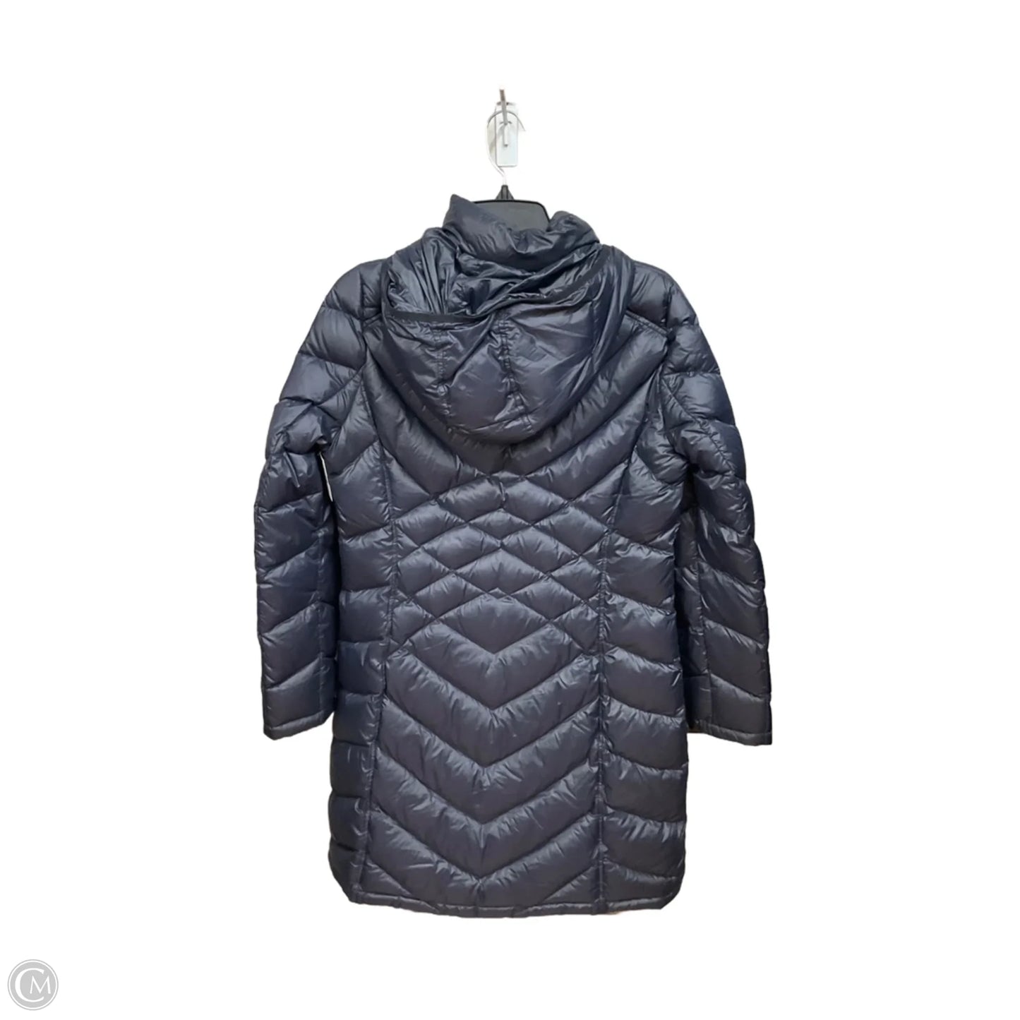 Coat Puffer & Quilted By Calvin Klein In Navy, Size: M