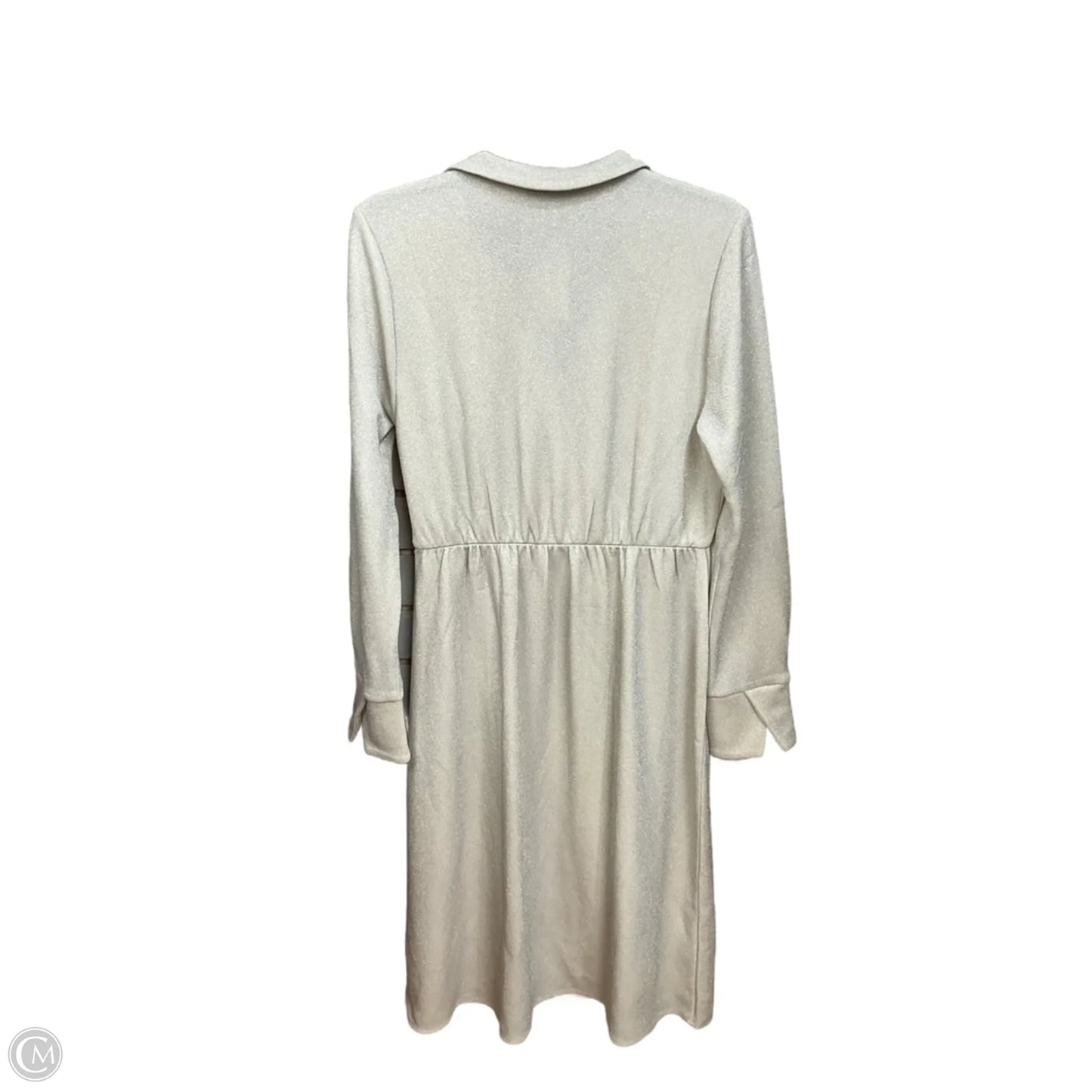 Dress Casual Maxi By Lane Bryant In Silver, Size: 1x