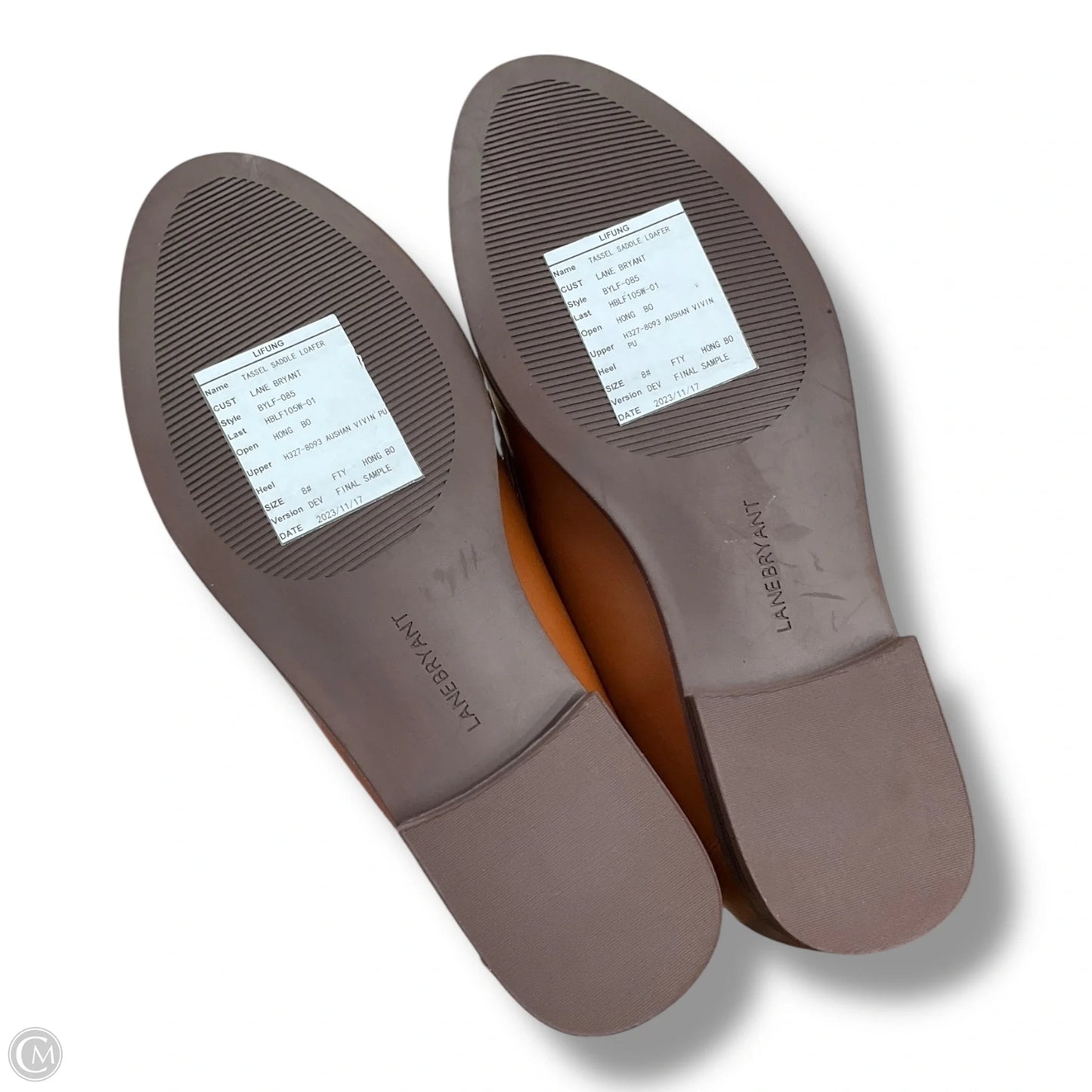 Shoes Flats By Lane Bryant In Brown, Size: 8