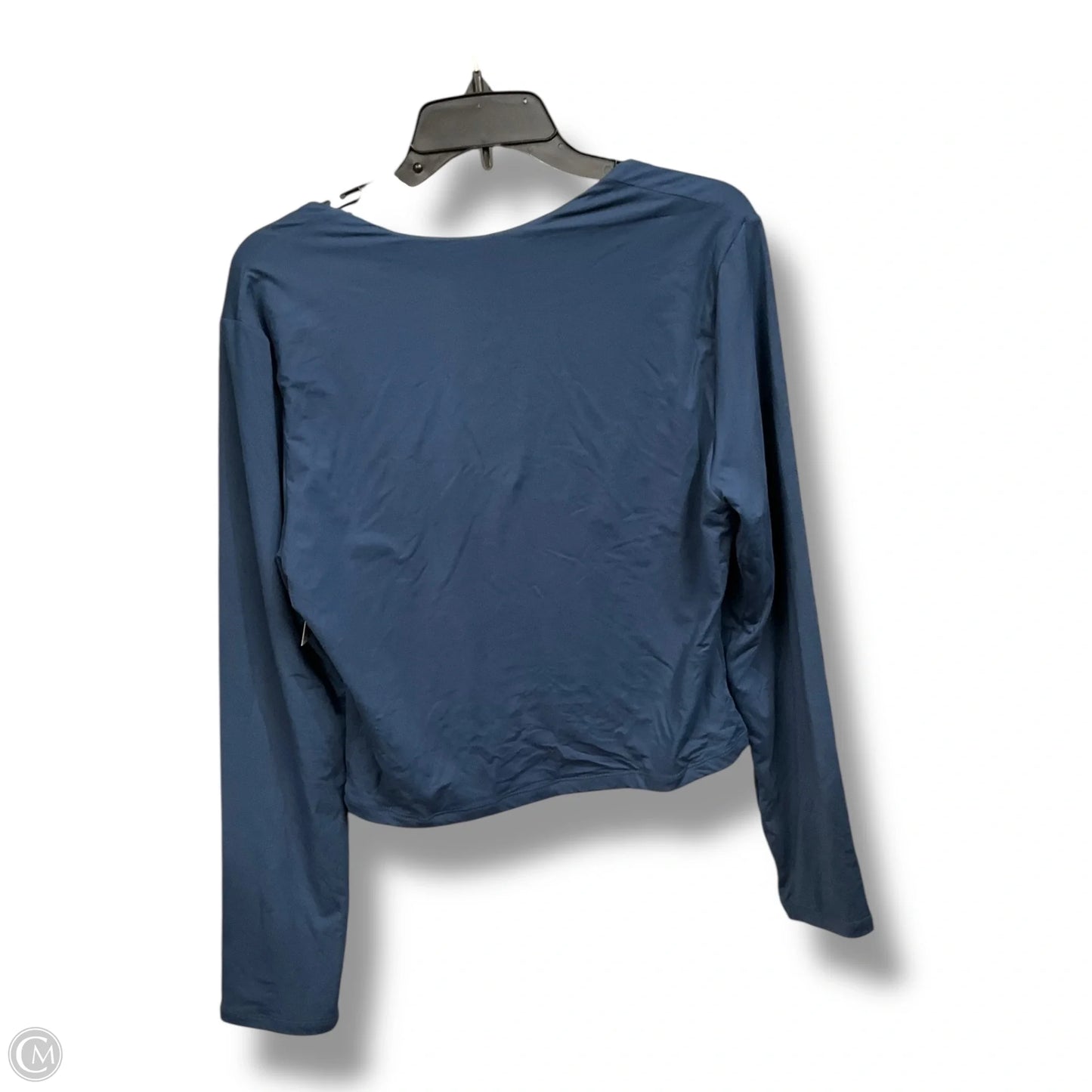 Athletic Top Long Sleeve Crewneck By Cmc In Blue, Size: Xxl