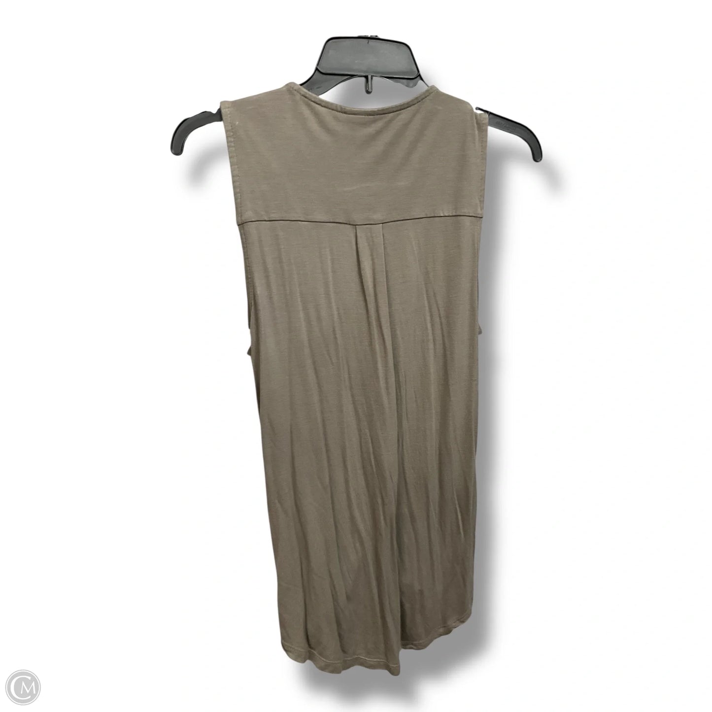 Top Sleeveless Basic By Cmc In Green, Size: M