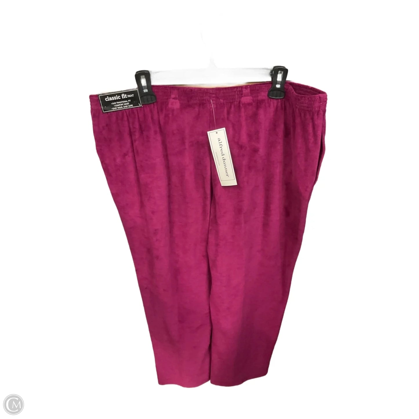 Pants Lounge By Alfred Dunner In Maroon, Size: 12