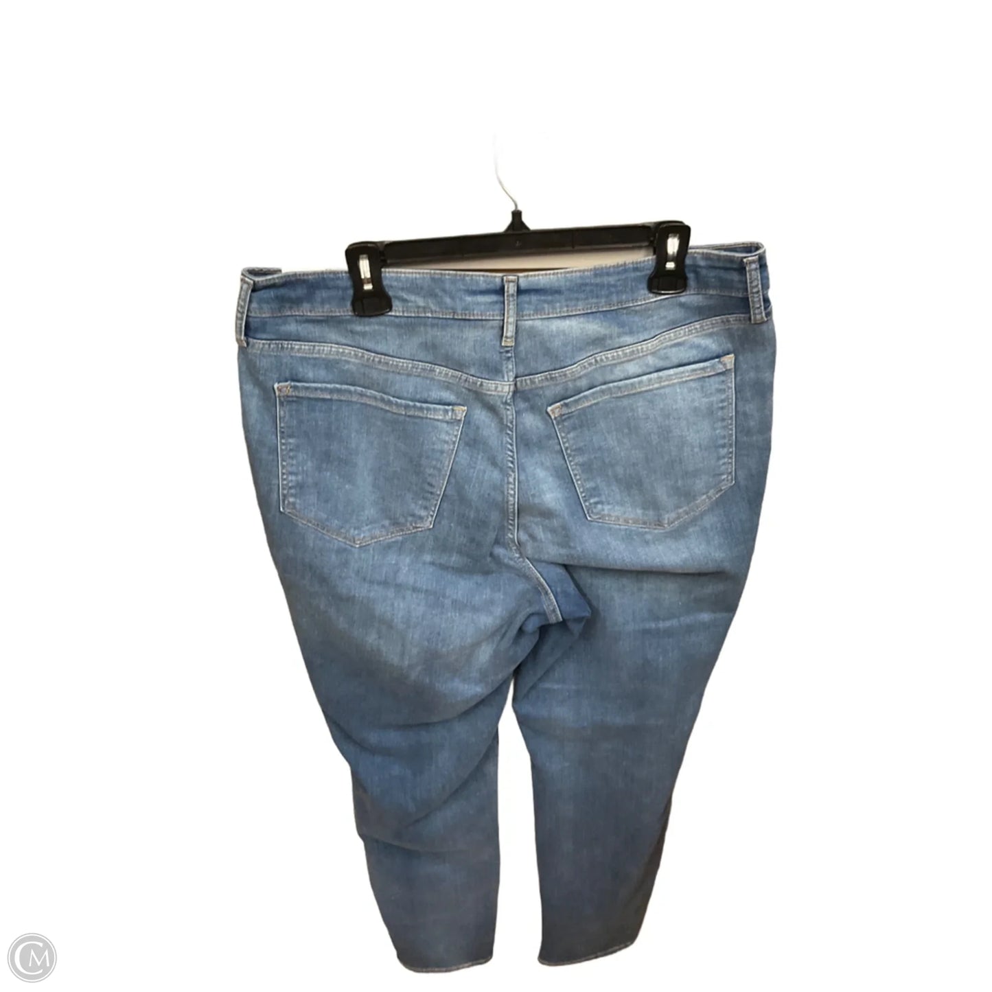 Jeans Skinny By Old Navy In Blue Denim, Size: 16