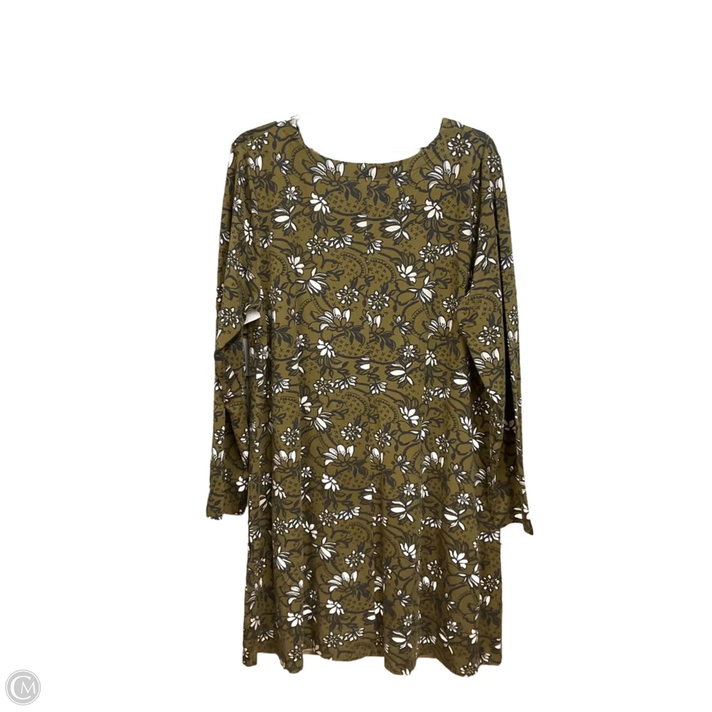 Dress Casual Short By Garnet Hill In Floral Print, Size: Xl