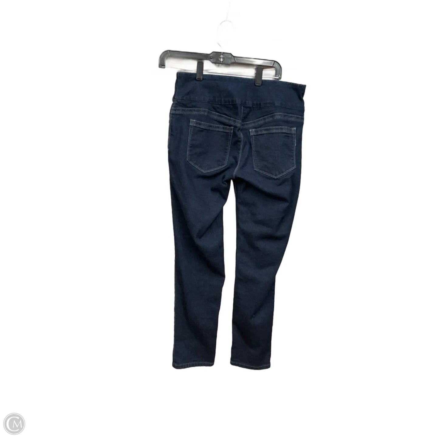 Jeans Straight By Rock And Republic In Blue Denim, Size: 8