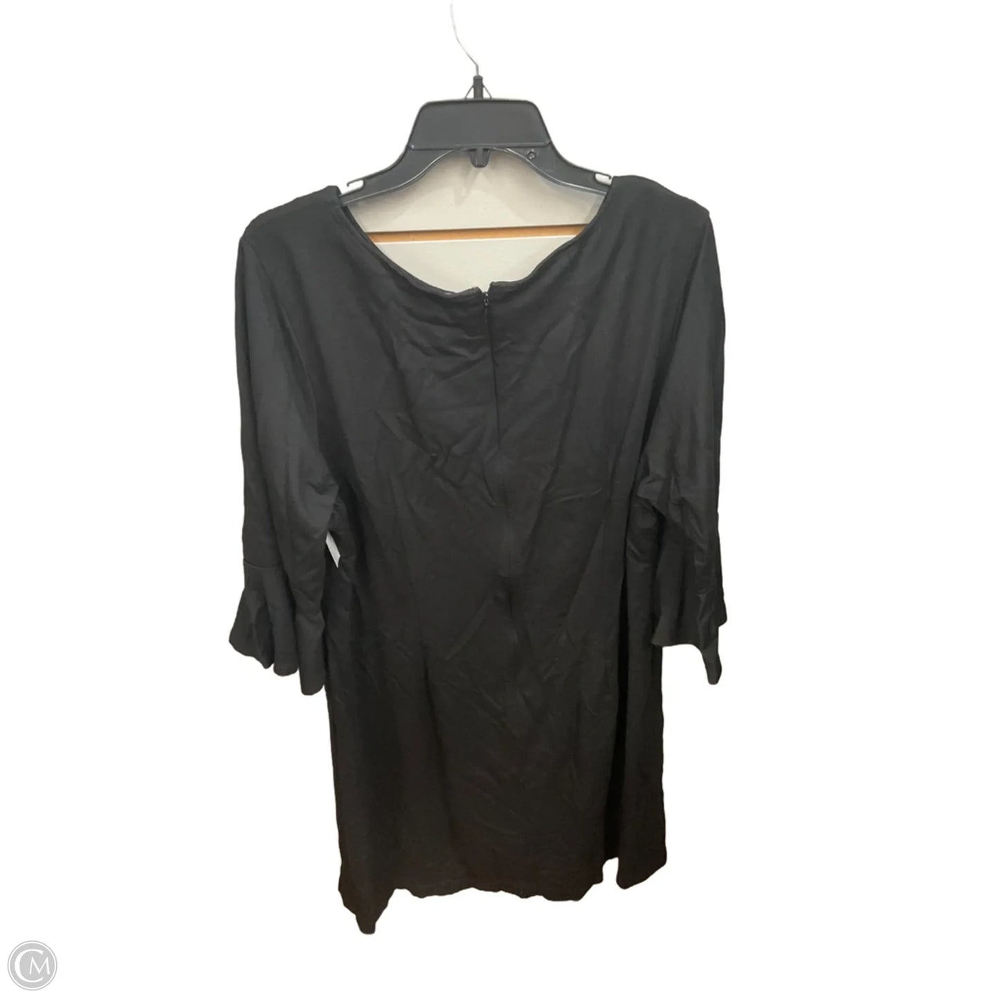 Dress Casual Midi By Sharagano In Black, Size: 3x