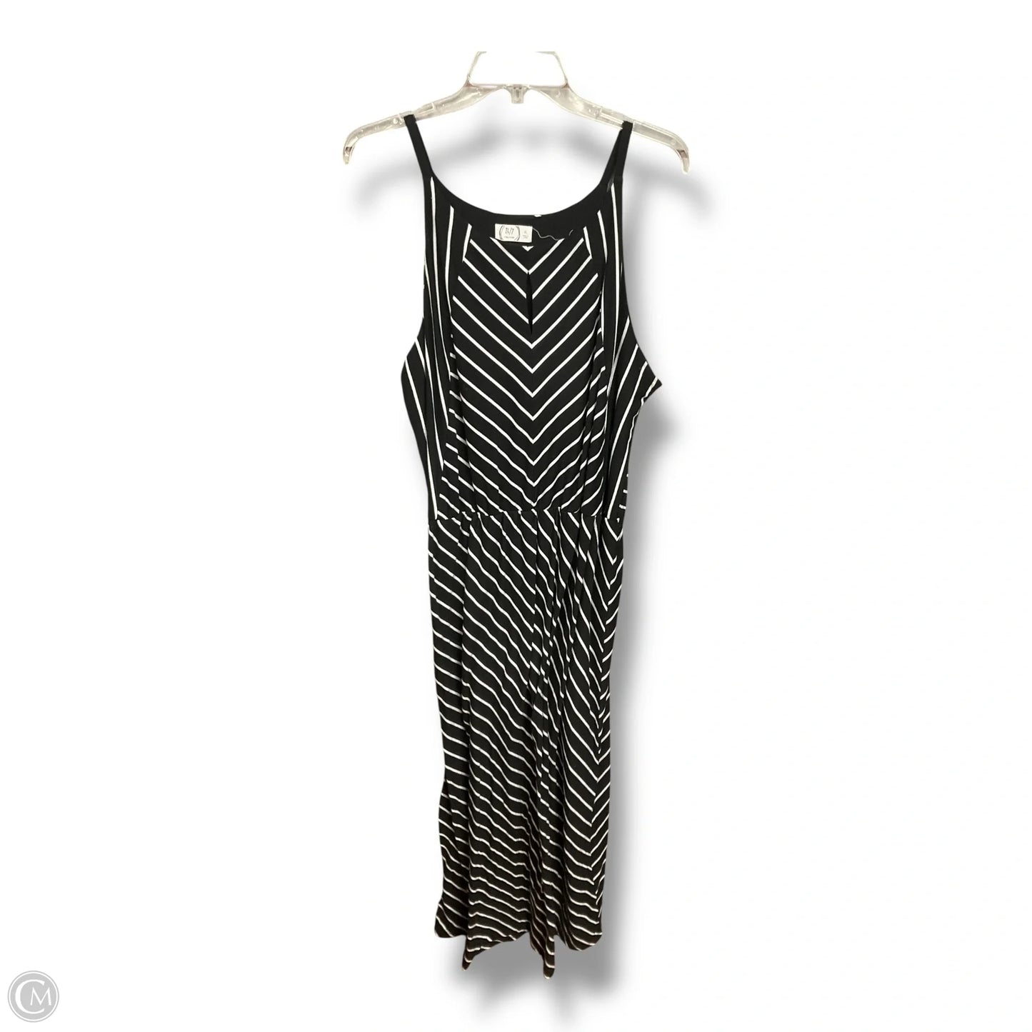 Dress Casual Maxi By Cmc In Black, Size: Xl