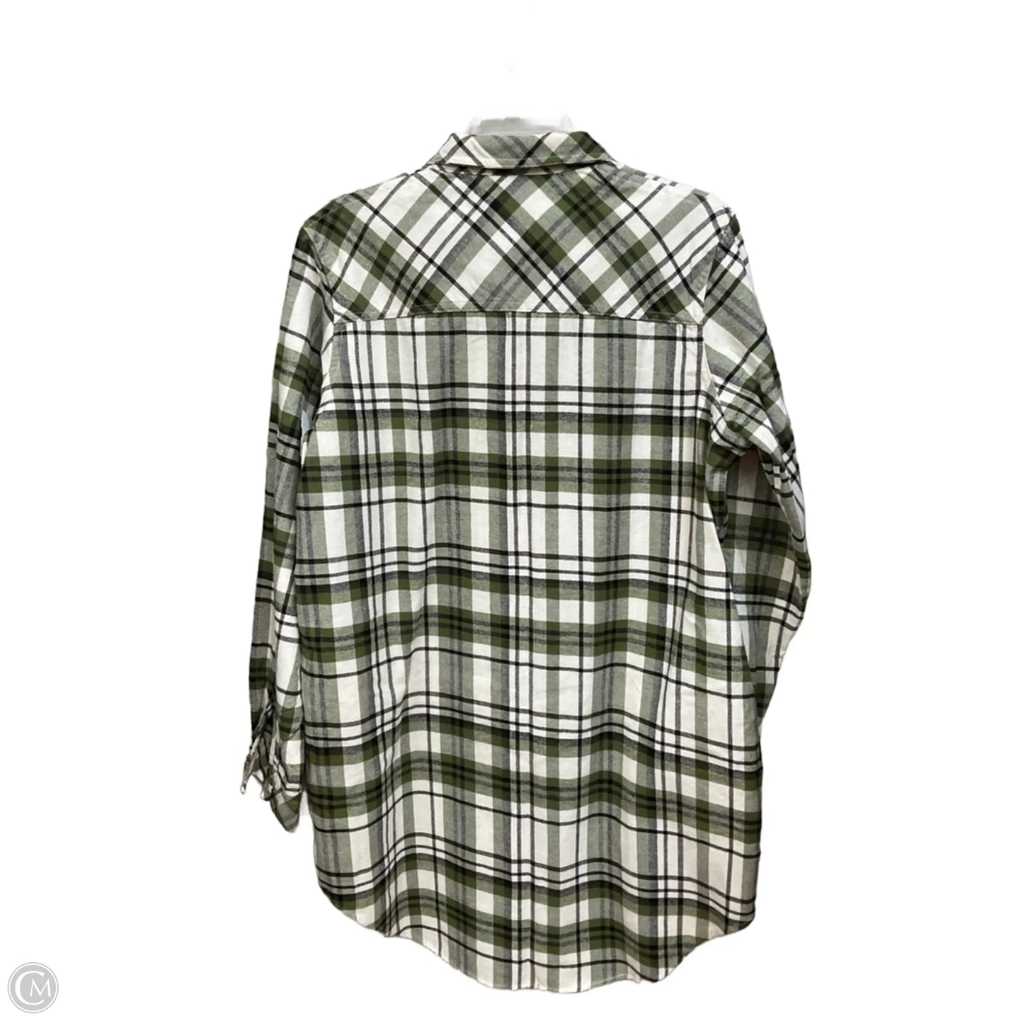 Dress Casual Short By Hue In Plaid Pattern, Size: M