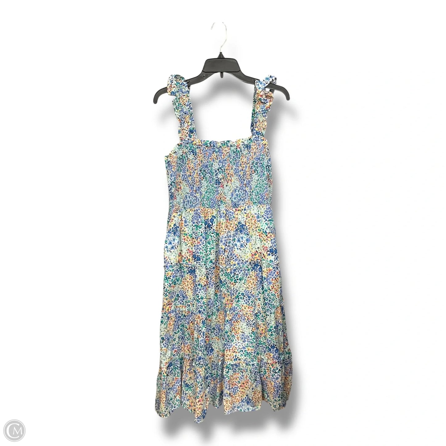 Dress Casual Maxi By J. Crew In Floral Print, Size: L