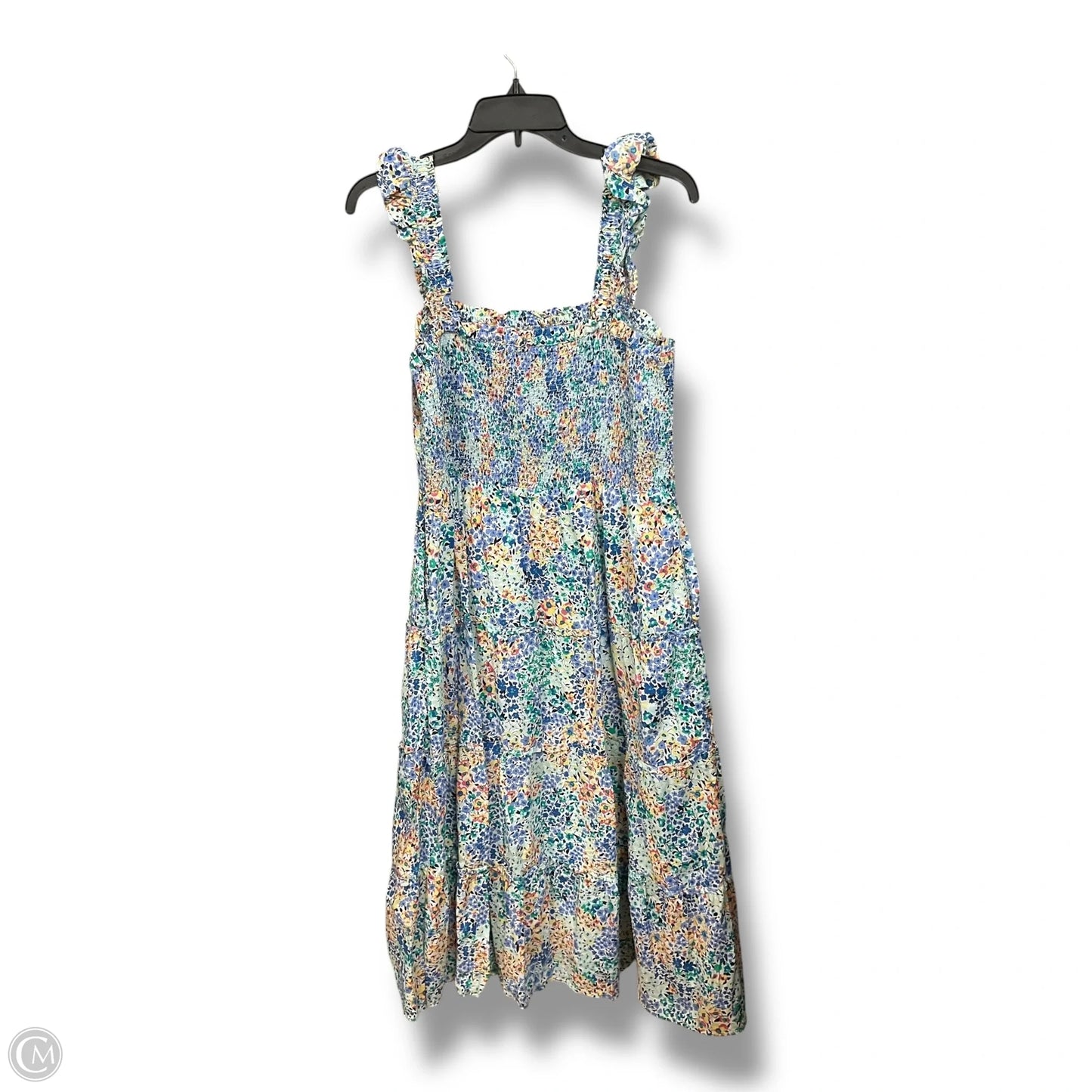 Dress Casual Maxi By J. Crew In Floral Print, Size: L