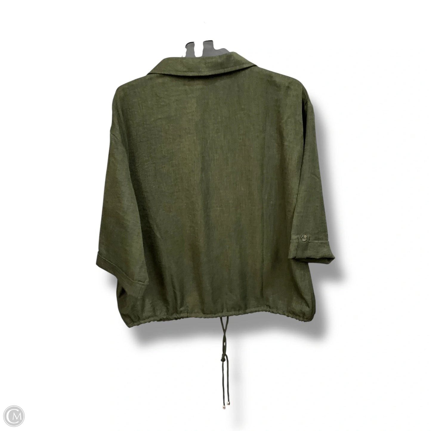 Top Short Sleeve By Cmc In Green, Size: Xl