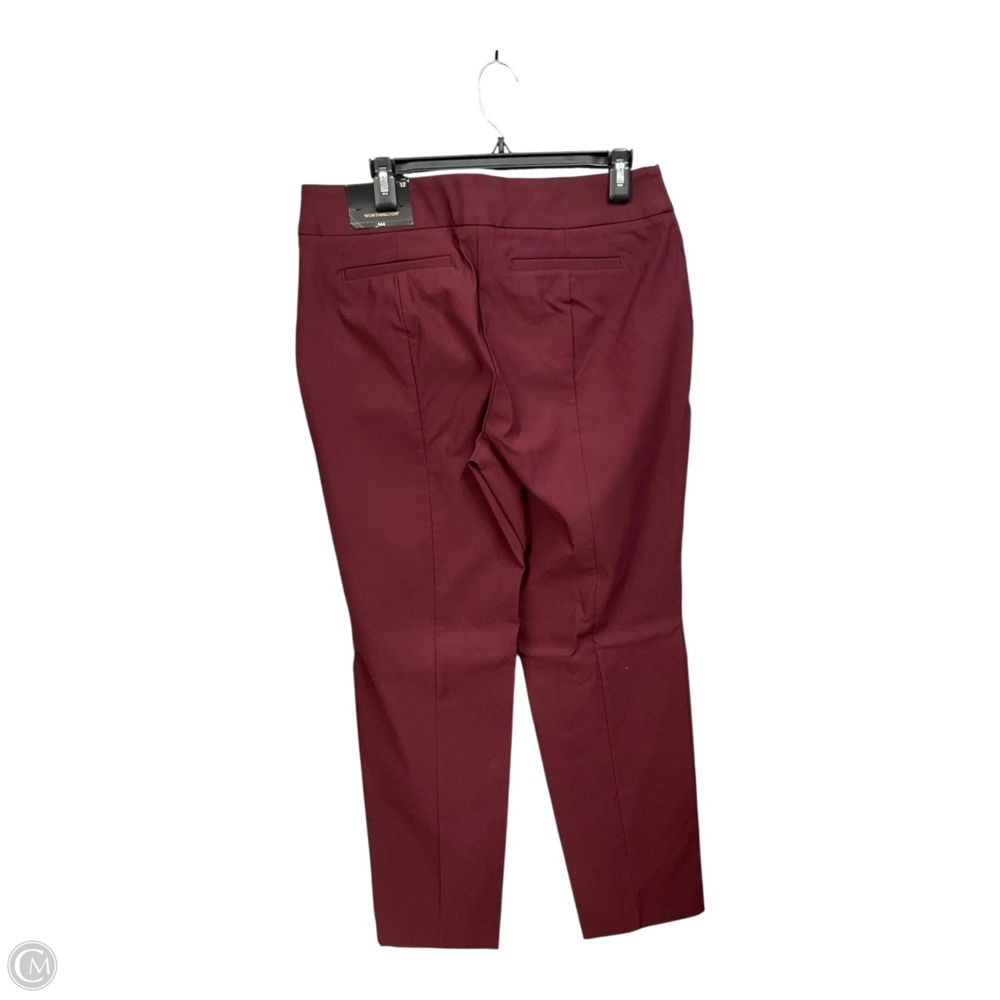 Pants Dress By Worthington In Maroon, Size: 12