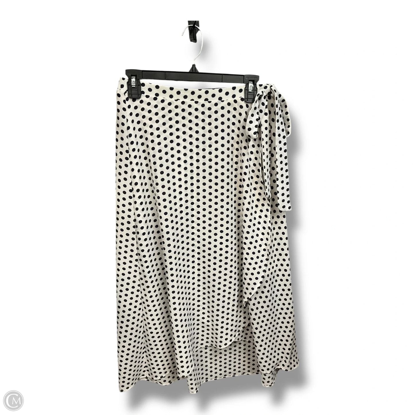 Skirt Midi By Bobeau In Polkadot Pattern, Size: M