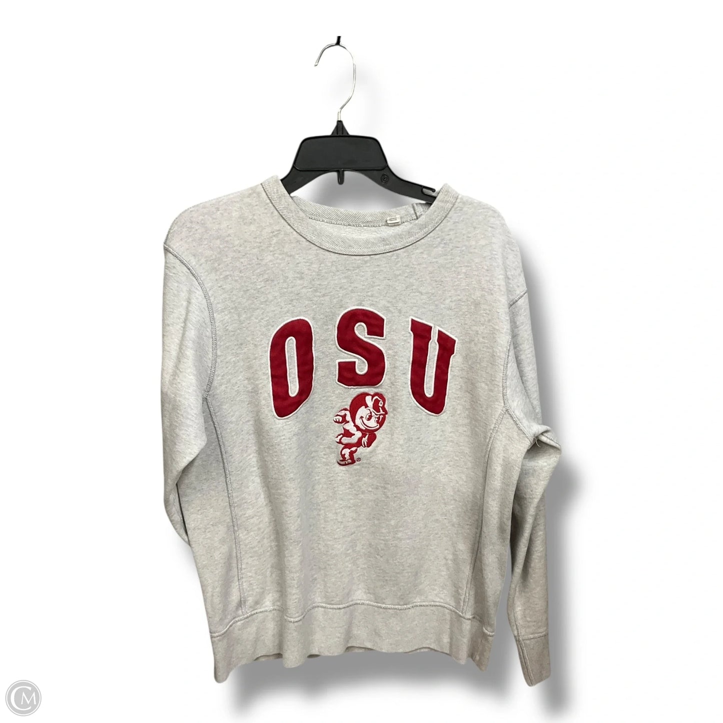 Sweater By Clothes Mentor In Grey, Size: M