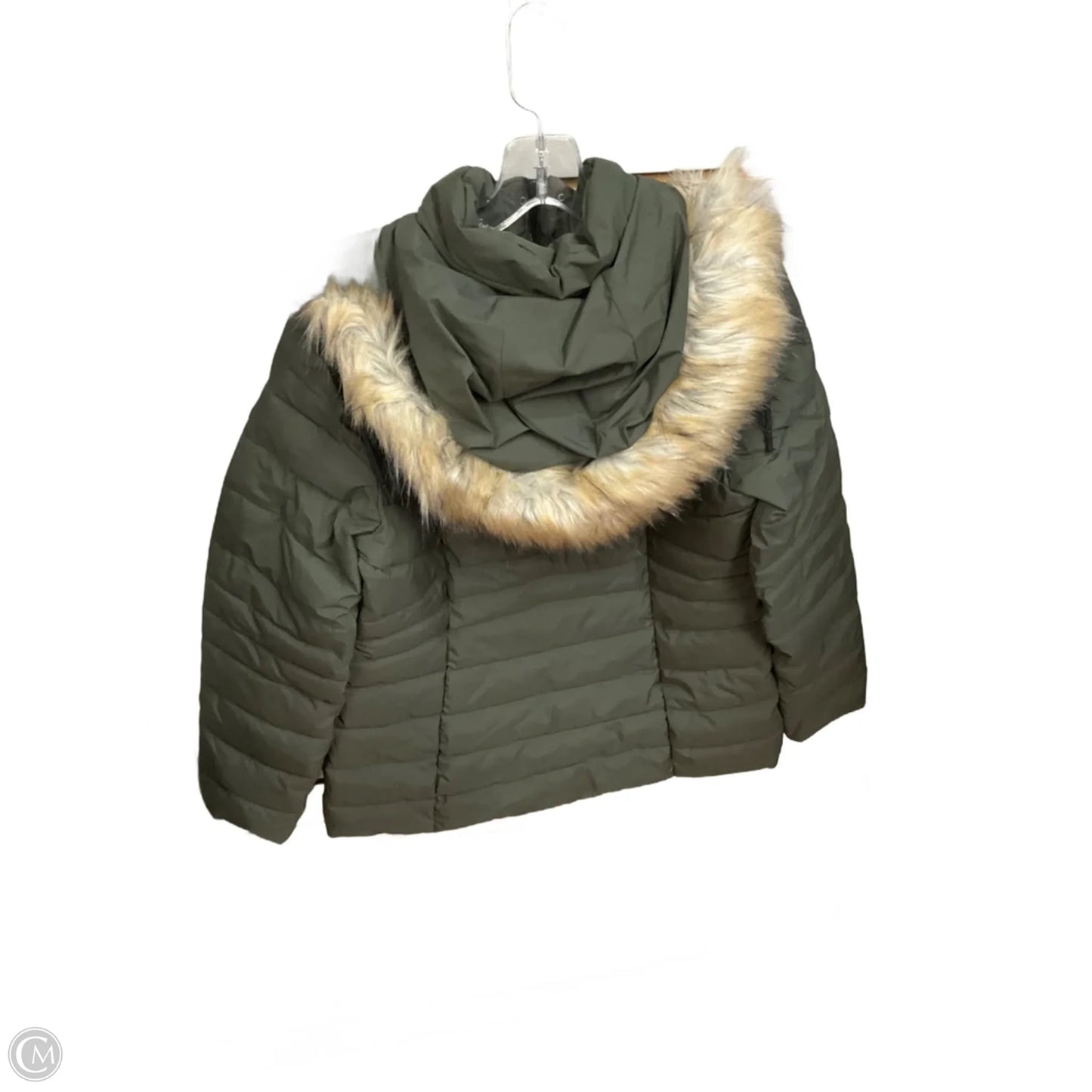 Coat Puffer & Quilted By Nautica In Green, Size: M