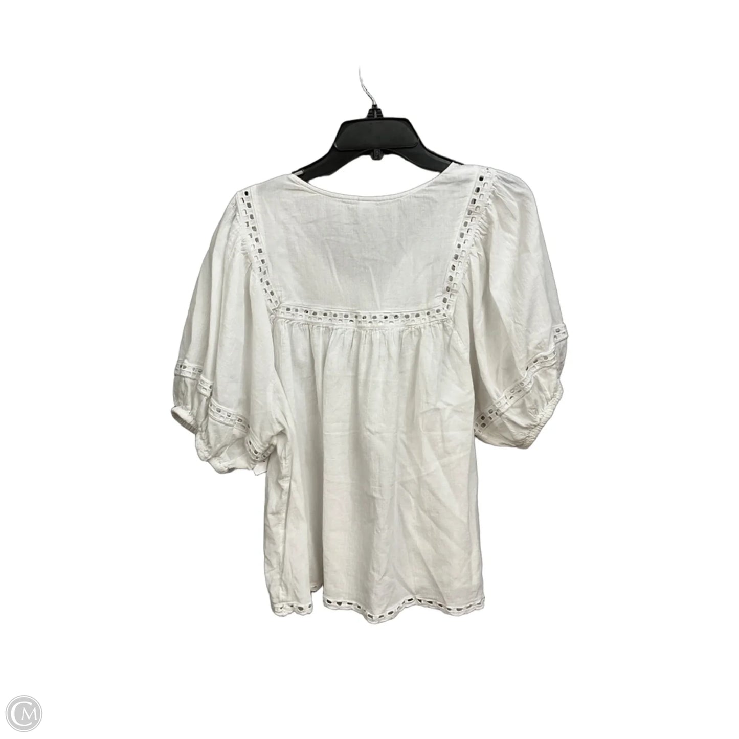 Top Short Sleeve By Old Navy In White, Size: Xl