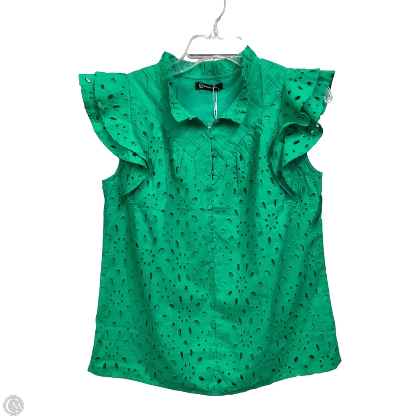 Top Sleeveless By Prettygarden In Green, Size: S