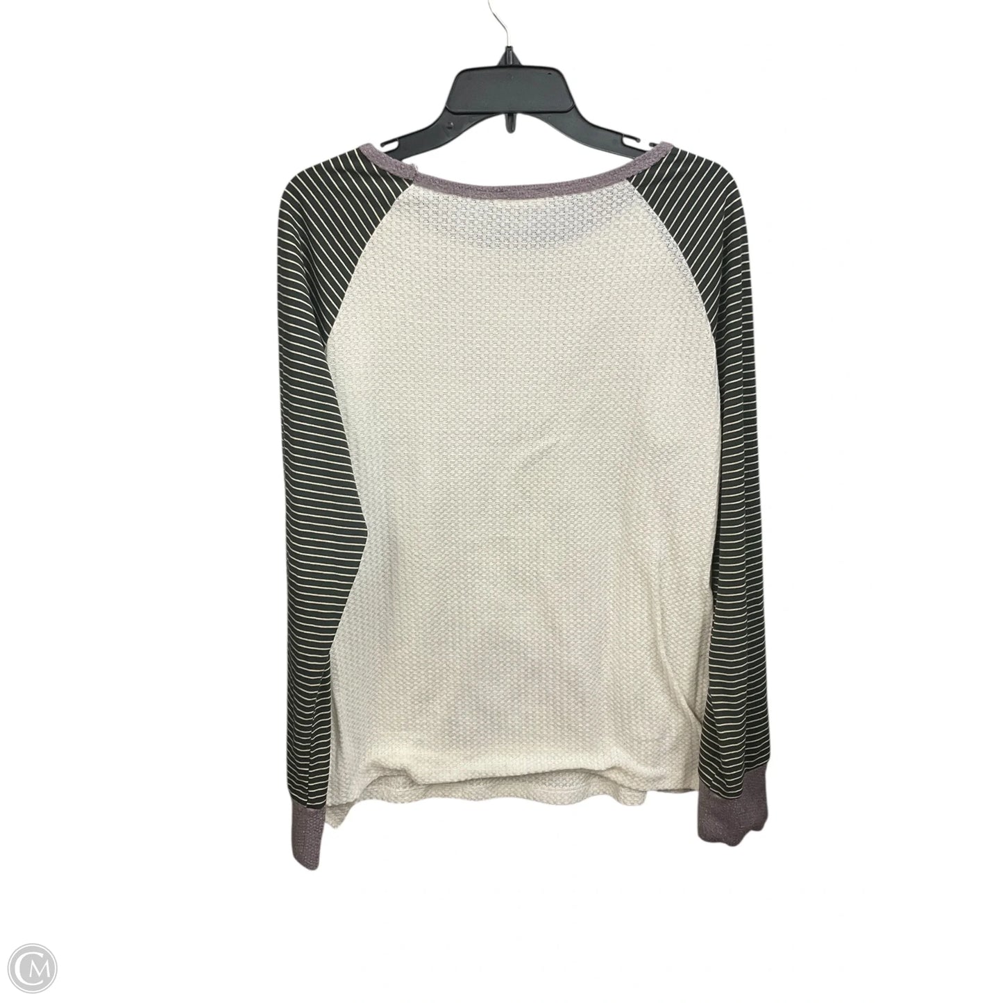 Top Long Sleeve Basic By Cmc In Multi-colored, Size: Xl