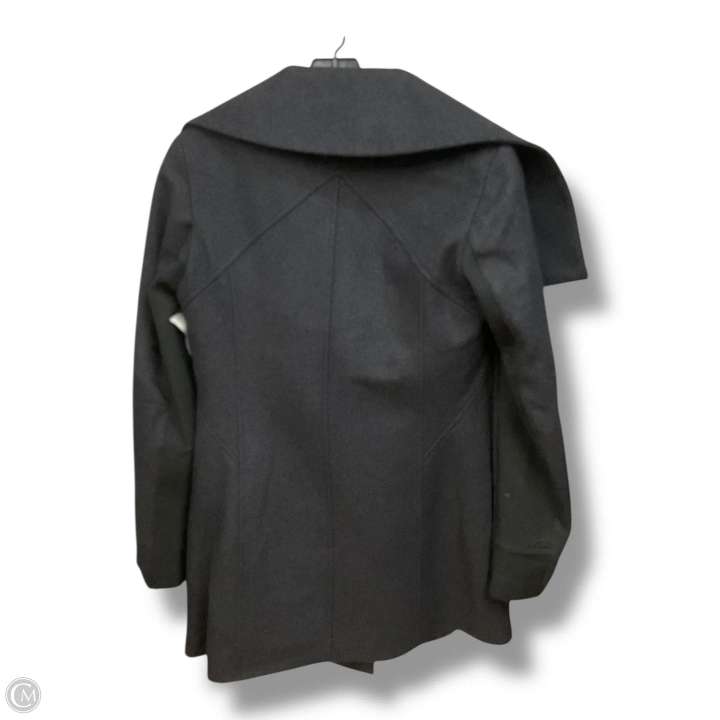 Coat Peacoat By Sam Edelman In Black, Size: S