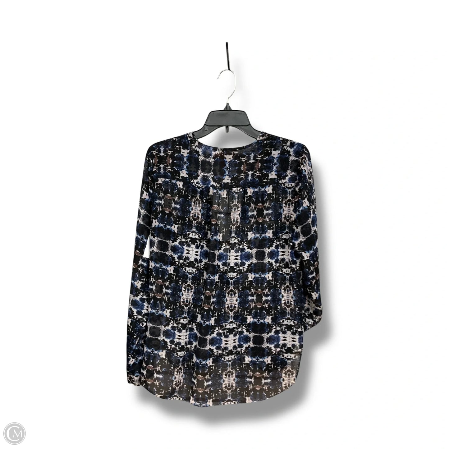 Top Long Sleeve By Joe Fresh In Multi-colored, Size: M