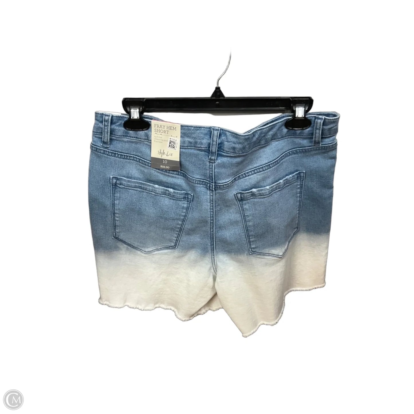 Shorts By Style And Company In Blue Denim, Size: 10