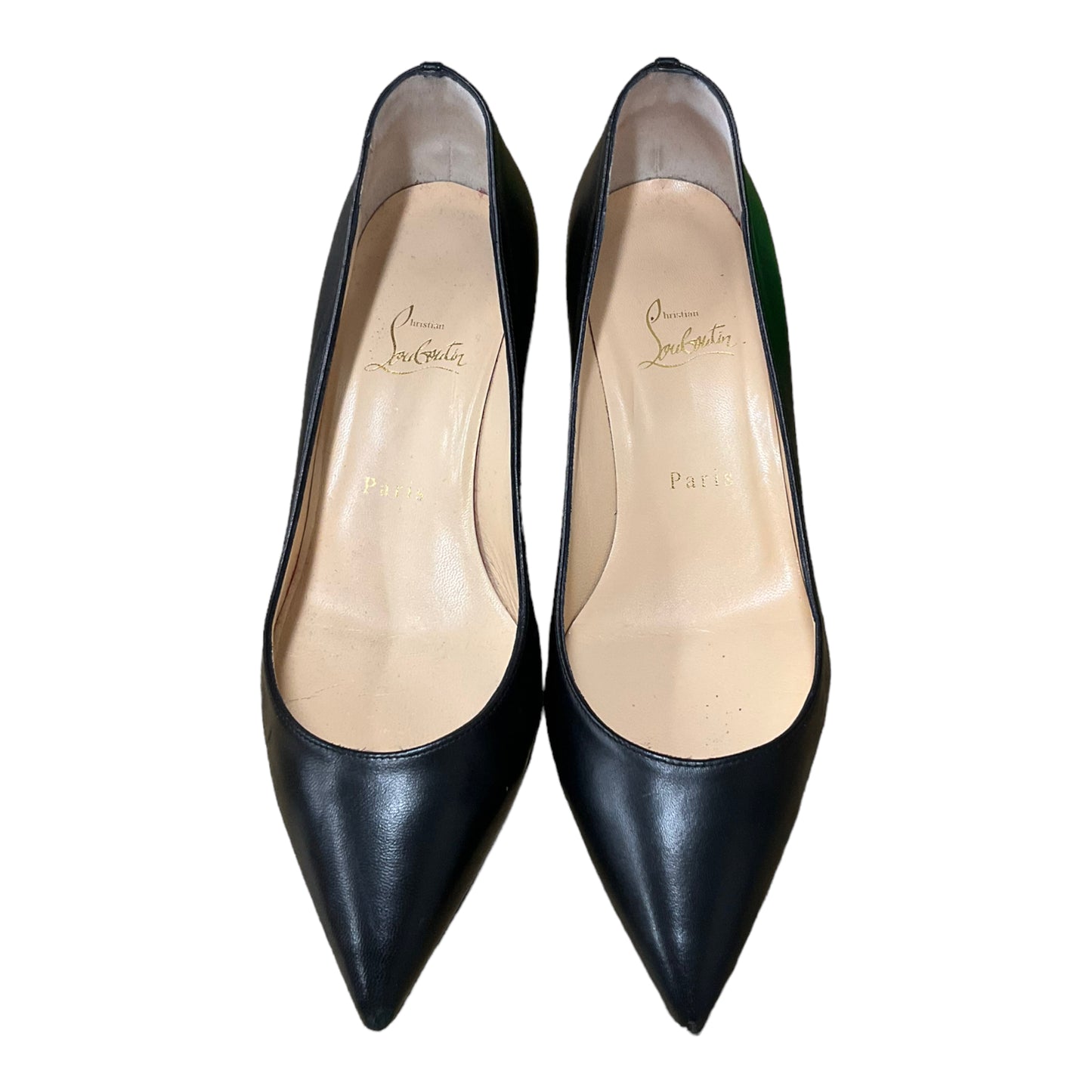 Shoes Heels Wedge By Christian Louboutin Size: 9