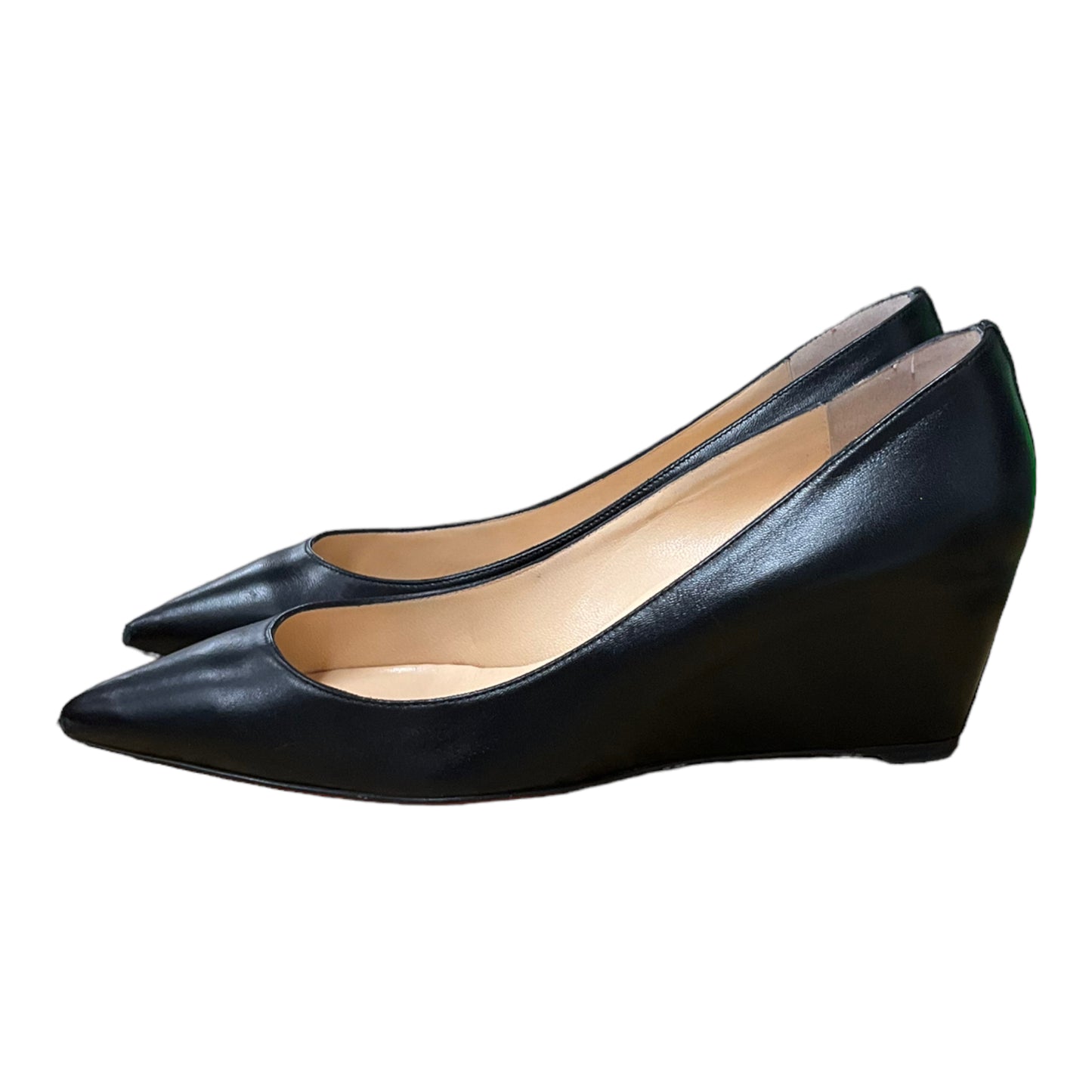 Shoes Heels Wedge By Christian Louboutin Size: 9