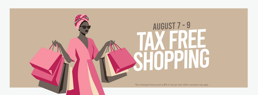 8.7 - 8.9 | Tax-Free Weekend