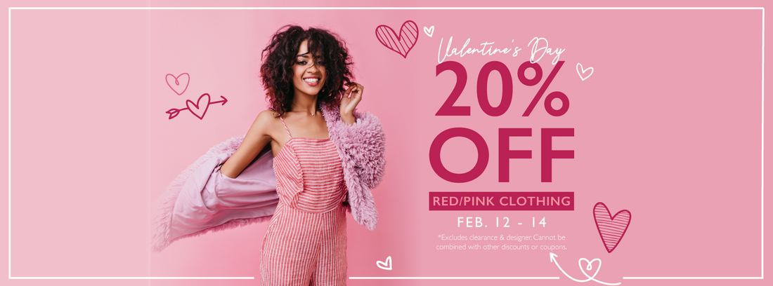 2.12 - 2.14 | 20% Off Valentine's Day Sale!