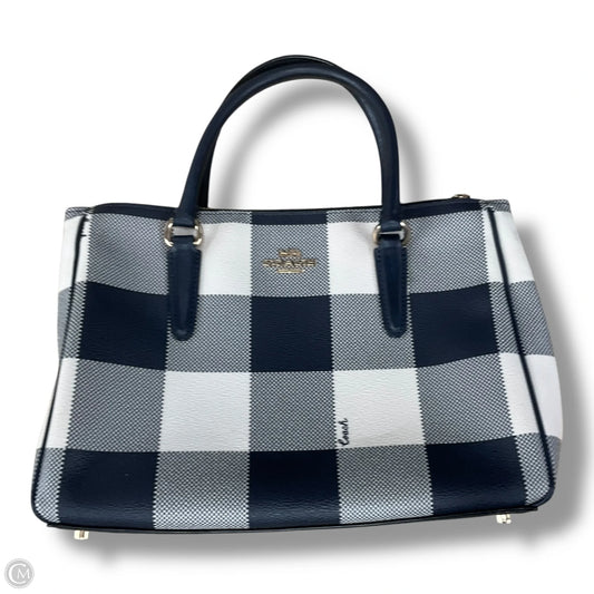 Handbag Designer By Coach, Size: Medium