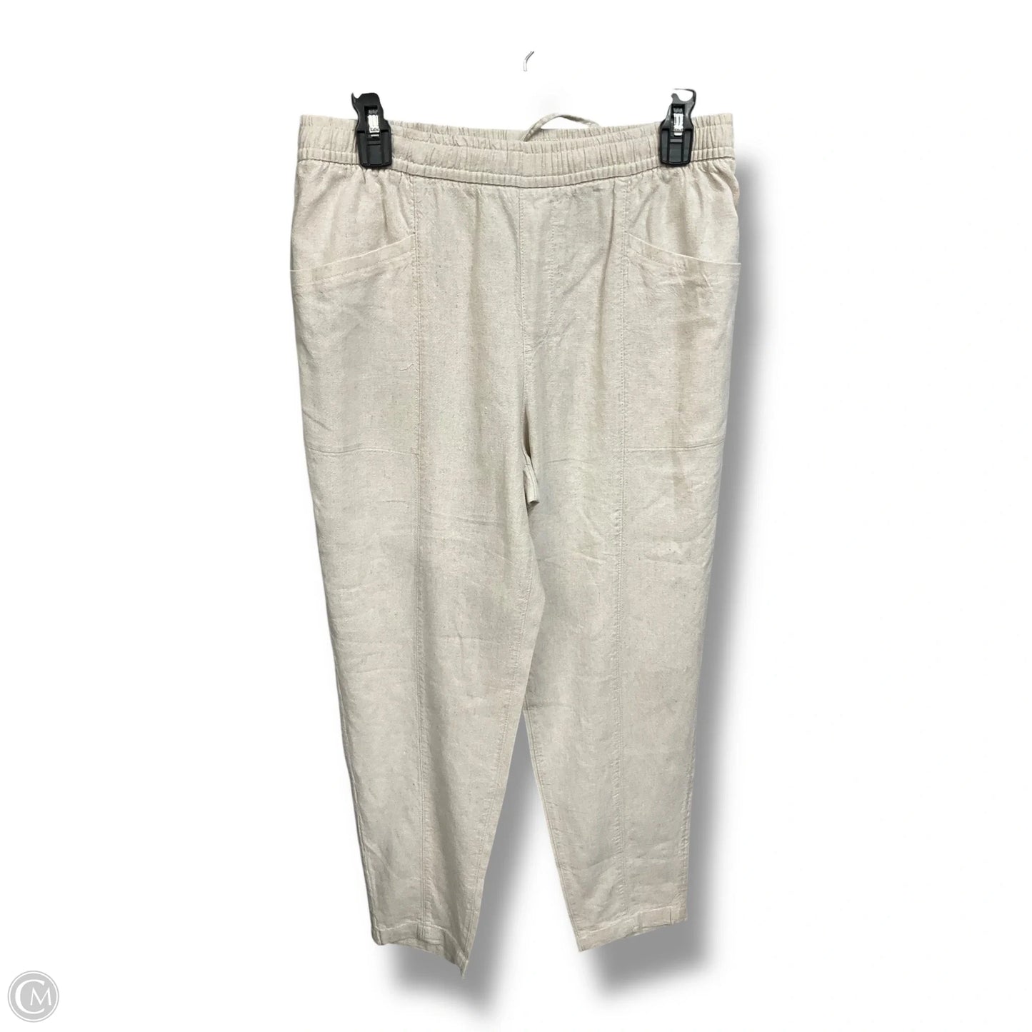 Pants Linen By Old Navy In Beige, Size: S