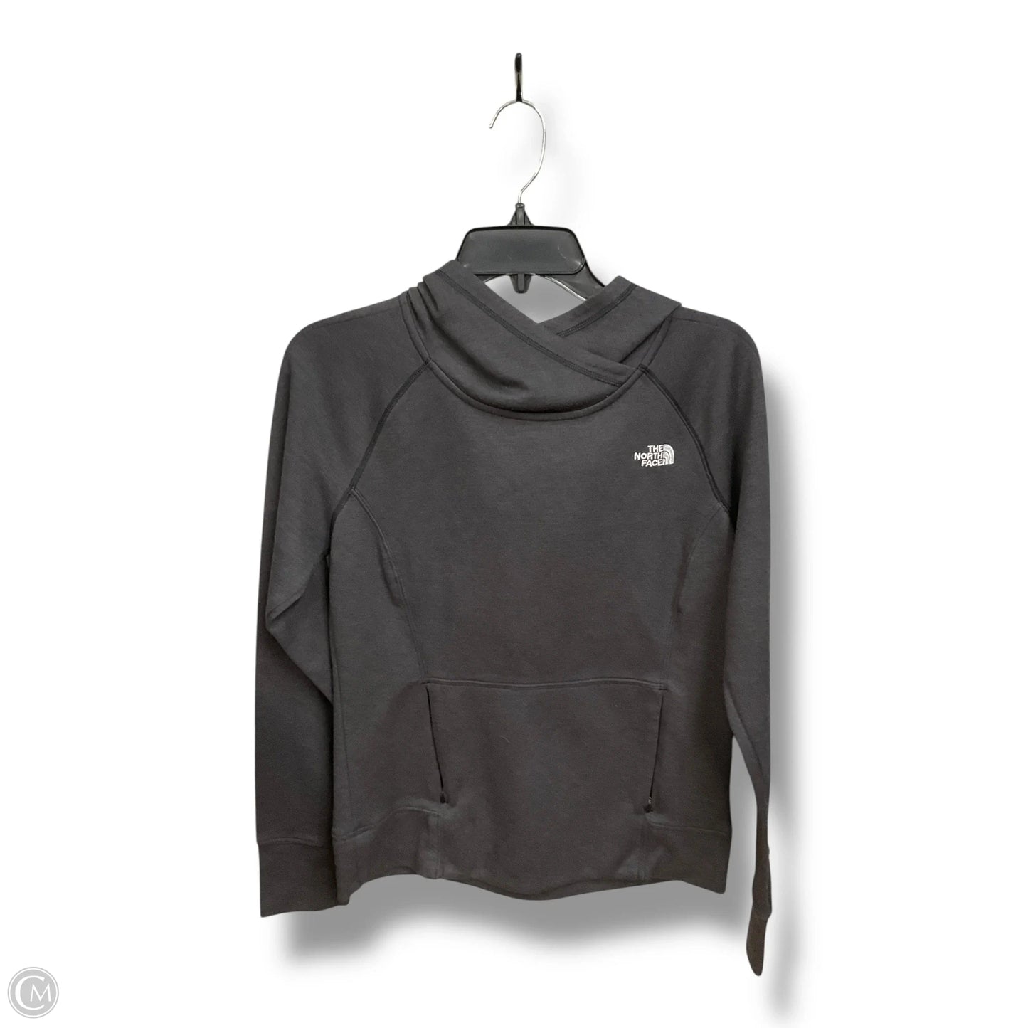 Athletic Top Long Sleeve Hoodie By The North Face In Black, Size: S
