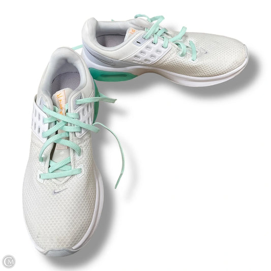 Shoes Athletic By Nike In White, Size: 7.5