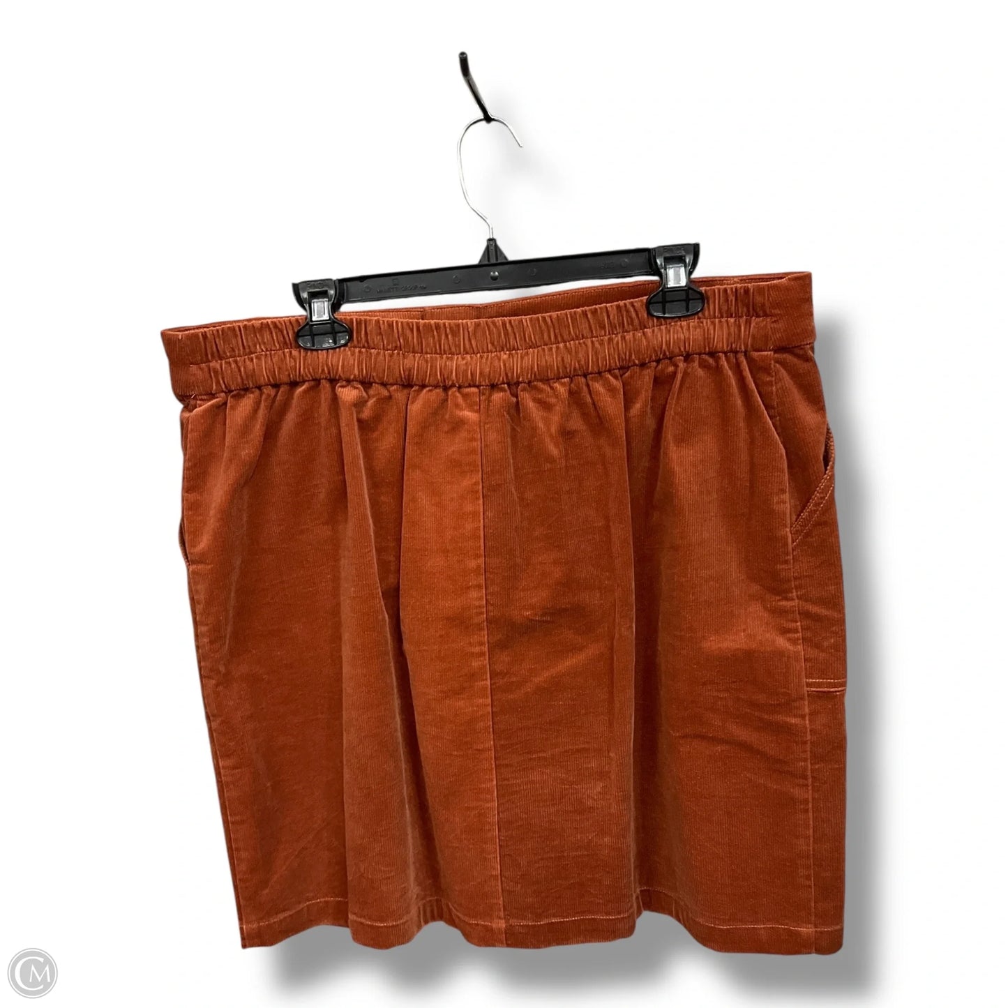 Skirt Mini & Short By Skies Are Blue In Brown, Size: 1x
