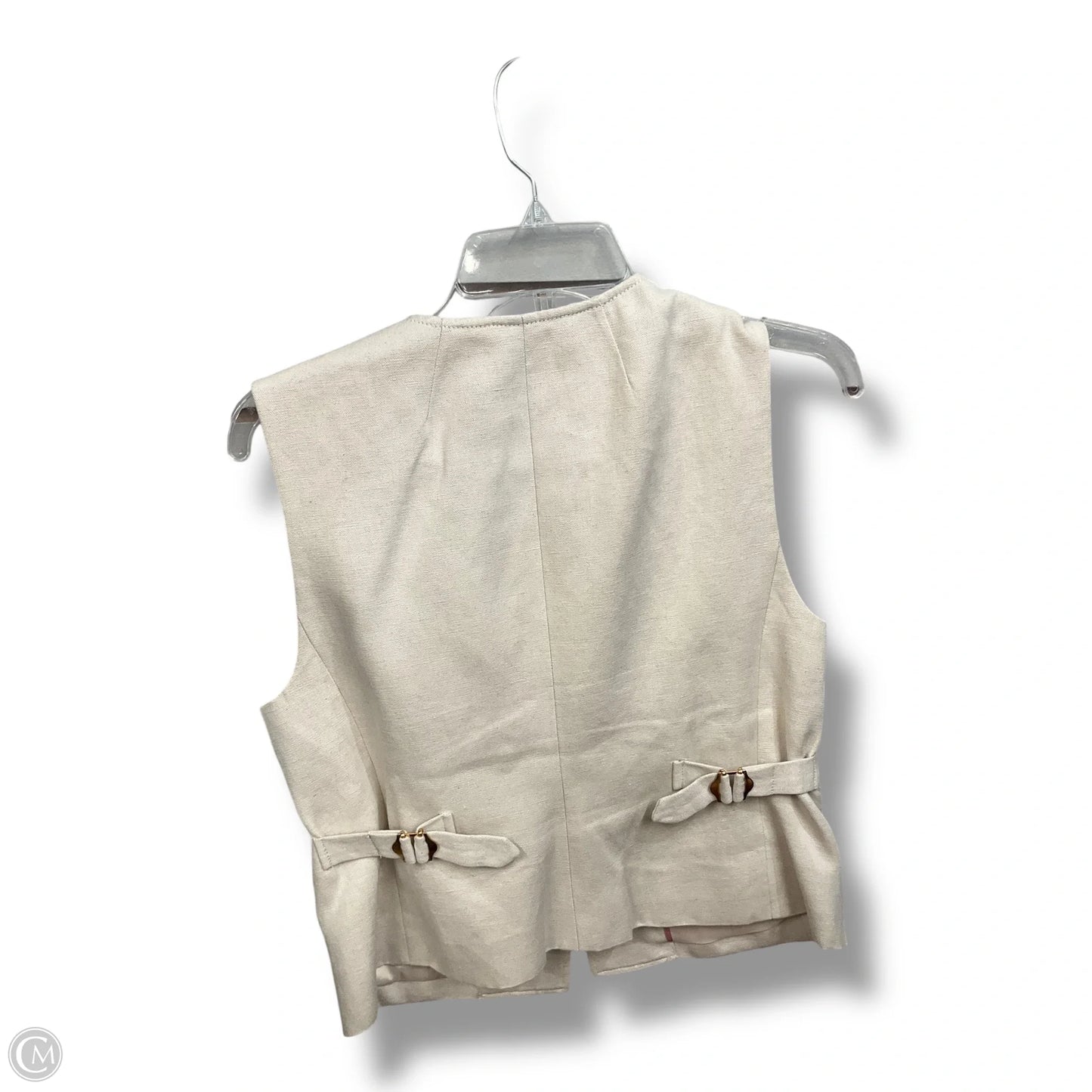 Vest Other By J. Crew In Cream, Size: S