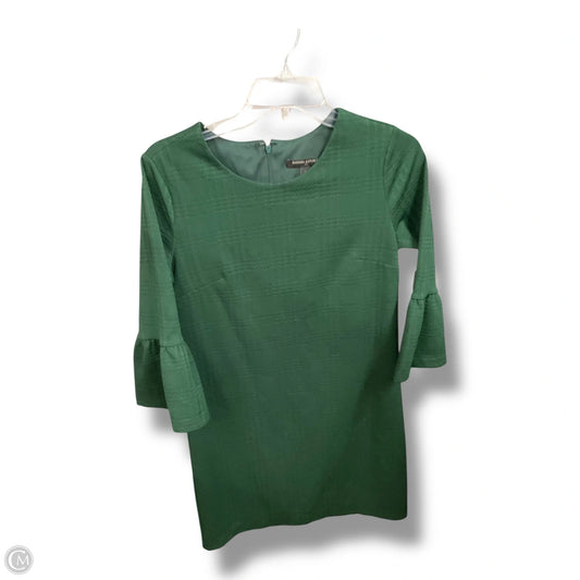 Dress Casual Midi By Banana Republic In Green, Size: Xs